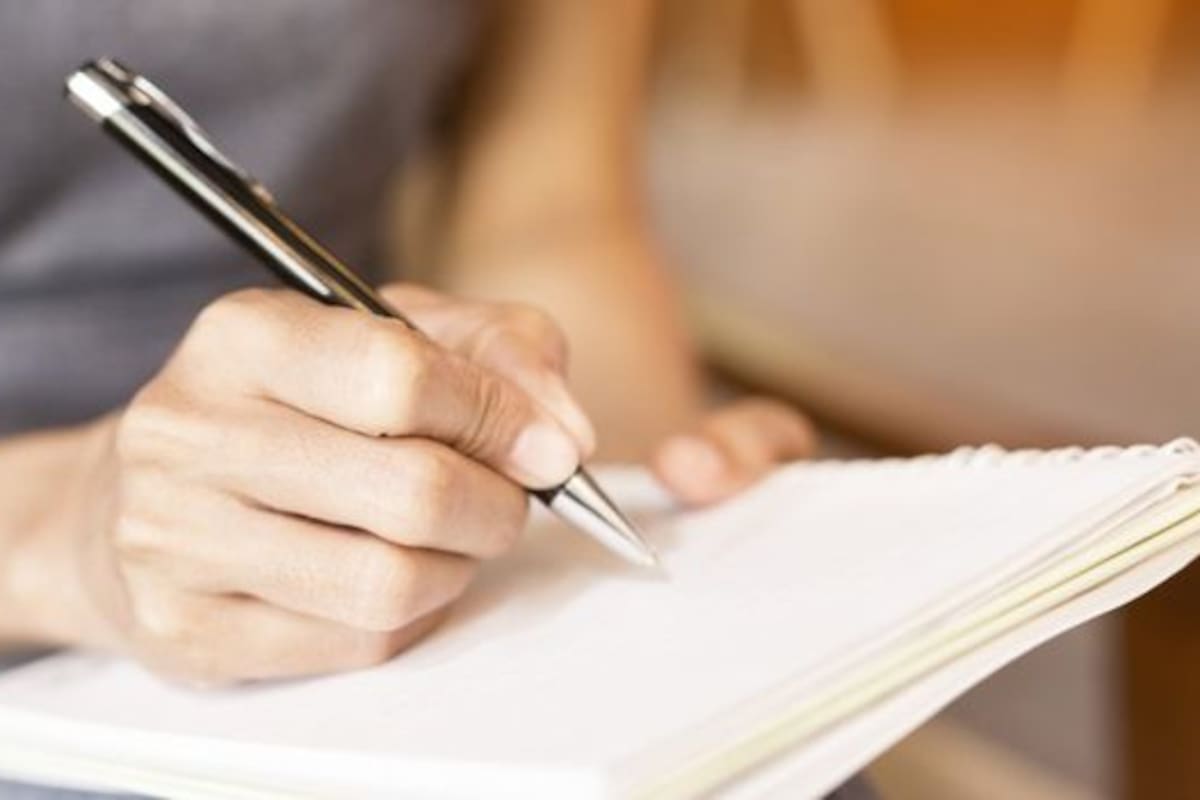 Escribir qué pasó en el día puede poner perspectiva