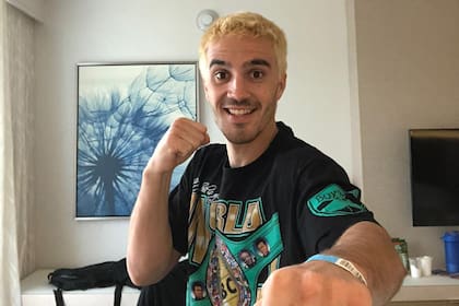 Escudero, desde el hotel en el que está alojado a la espera del combate en Connecticut