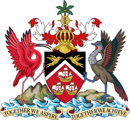 Escudo de Trinidad y Tobago.