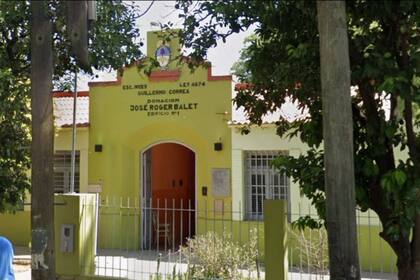 Escuela en San Isidro, Catamarca, una de las 48 escuelas que donó José Roger Balet , el sembrador de escuelas, en la Argentina