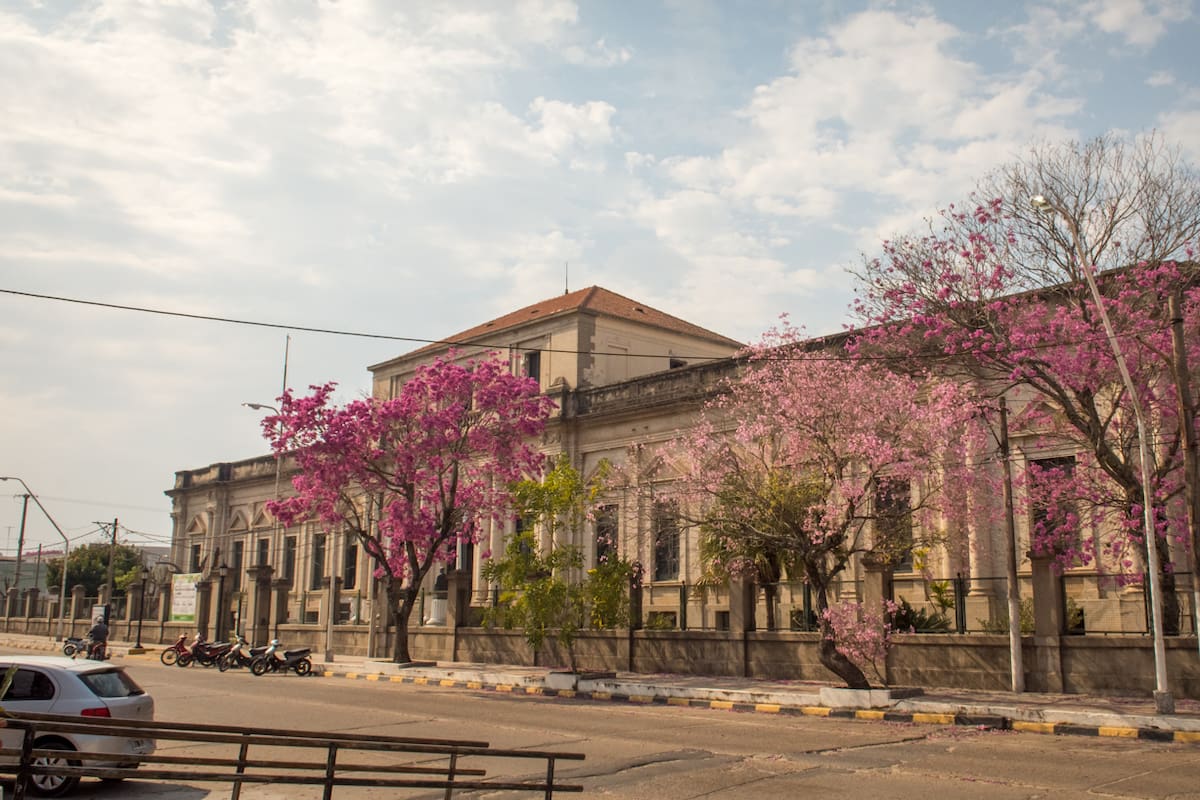 Escuela Normal Juan Alfredo Ferreyra, donde enseñaba Gustavo Piaggio