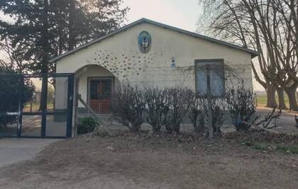 Escuela Primaria N°14 de jornada completa, cerrada por el paro docente en el distrito de Colón, provincia de Buenos Aires