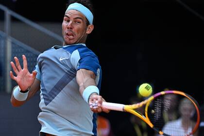 Ese drive... marca registrada de Rafael Nadal