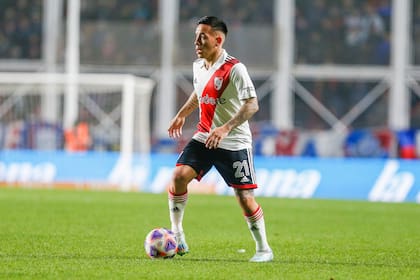 Esequiel Barco, clave en la estructura ofensiva de River