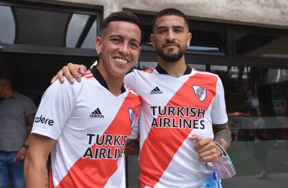 Esequiel Barco y Elías Gómez, dos refuerzos que buscarán ganarse un lugar en el River de Gallardo