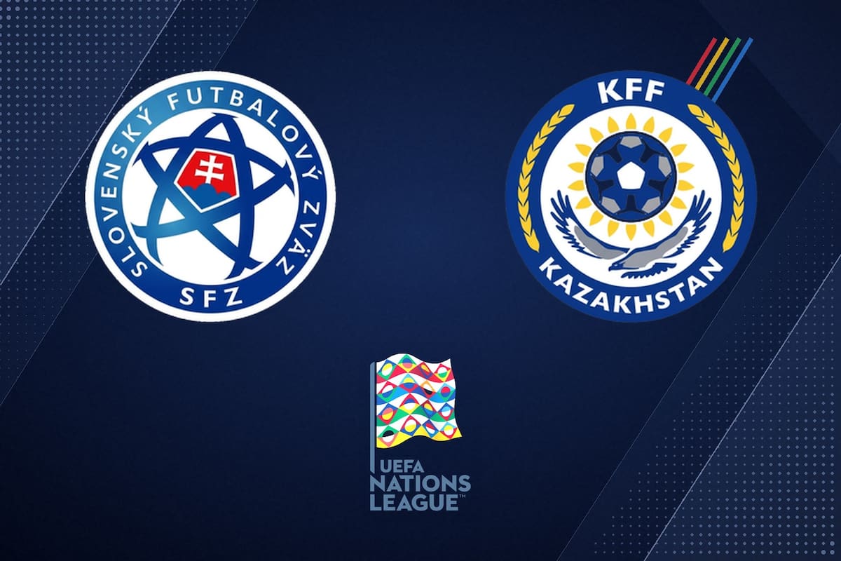 Eslovaquia venció 2-1 a Kazajistán, por la UEFA Nations League