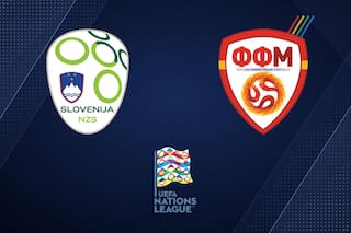 Eslovenia venció 2-0 a North Macedonia, por la Liga de Naciones