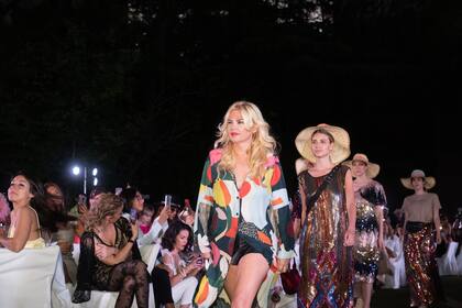 Esmeralda Mitre, en el desfile de Benito
