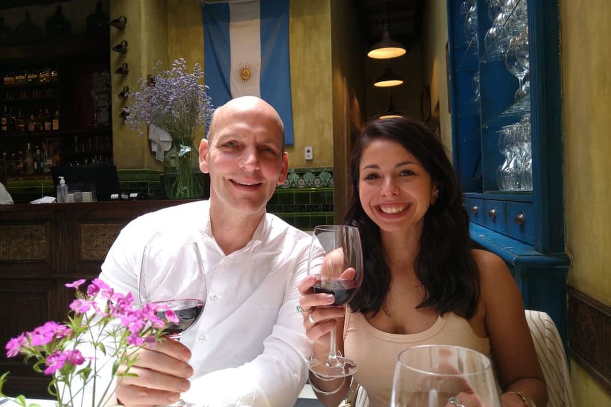 Eso fue en Mendoza en el 2019, a un simposio que fuimos