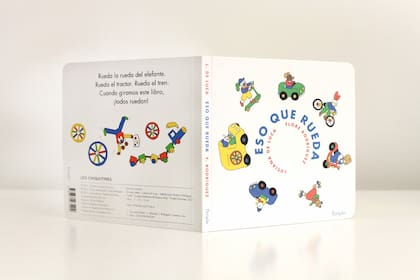 "Eso que rueda", un libro ideal para los más chiquitos de la casa