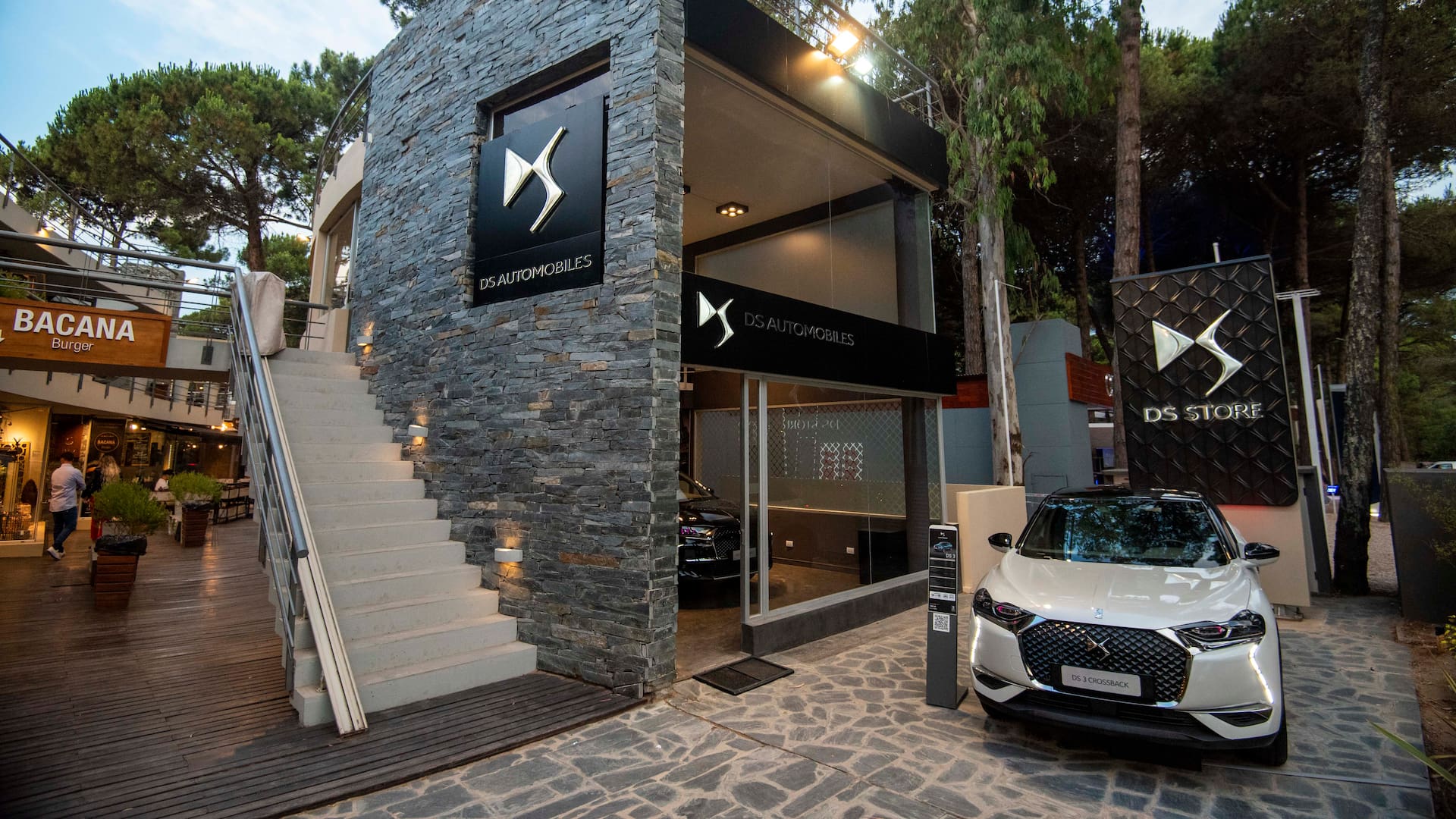 El arte y los autos de lujo se conjugan en el DS Concept Store Cariló