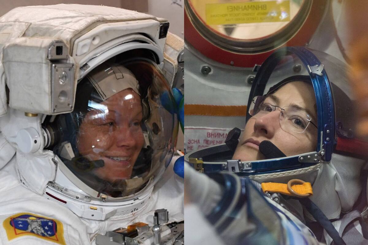 Espacio; Estación Espacial Internacional; astronautas mujeres; NASA