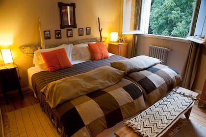 Una de las habitaciones.