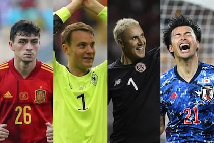 España, Alemania, Costa Rica y Japón competirán en el grupo E del Mundial Qatar 2022