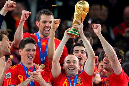 España fue campeón el 11 de julio de 2010