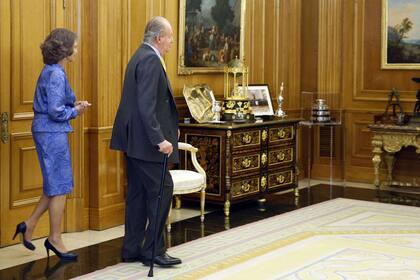 España Madrid rey Juan Carlos primer ministro Mariano Rajoy Palacio de la Zarzuela último día Felipe abdicación reina Sofía