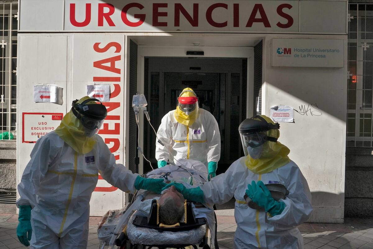 España registra una caída en el número de muertos diarios con 605, la cifra más baja desde el 24 de marzo