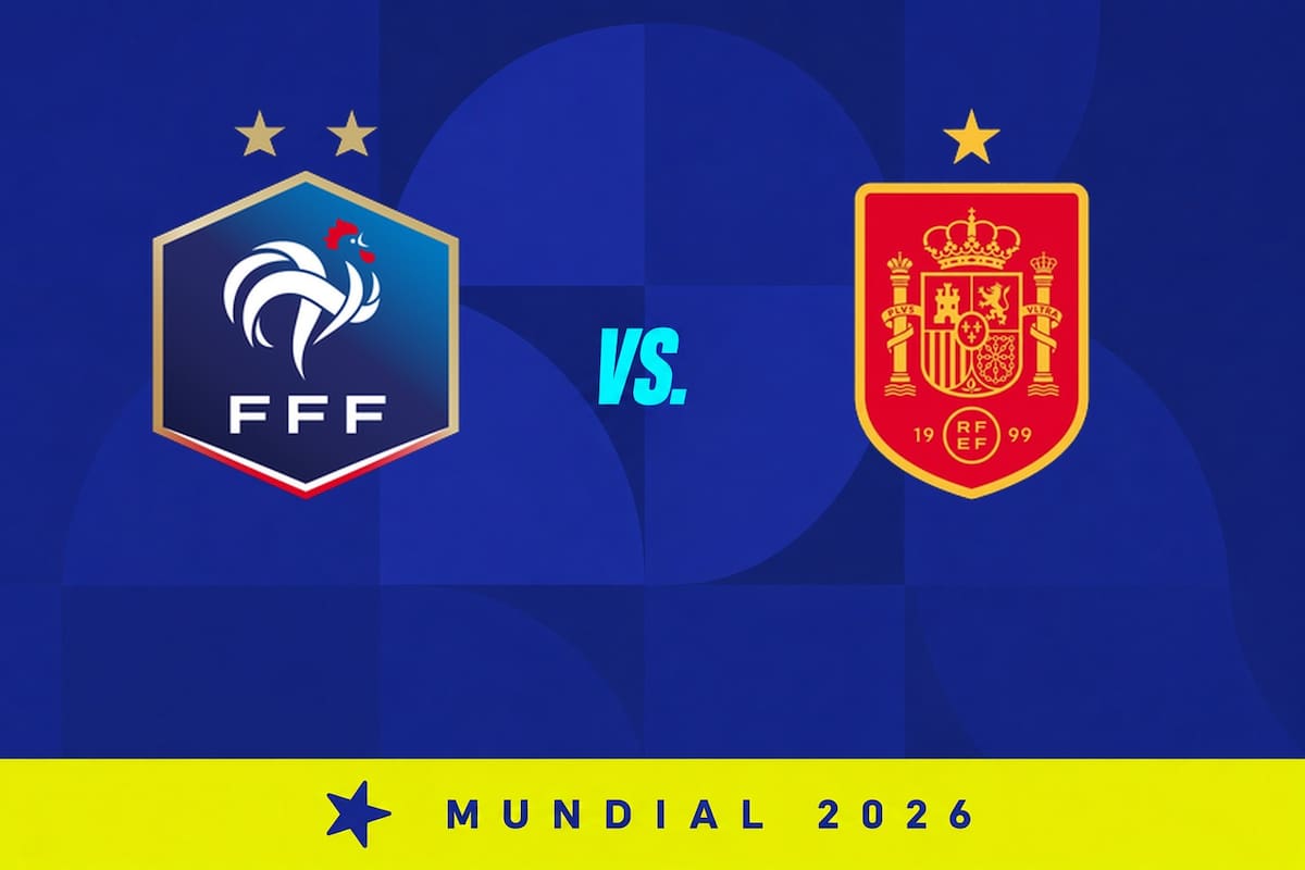 España venció 2-0 a Francia, por el Mundial 2026