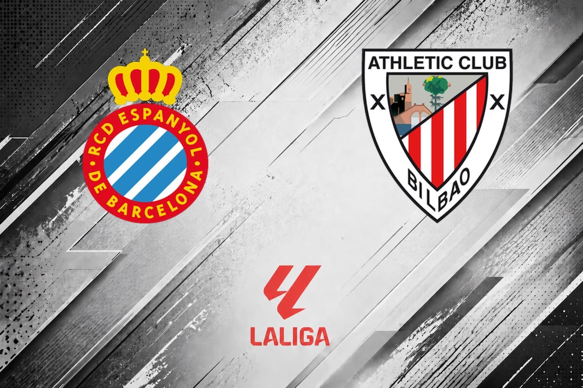 Espanyol y Athletic Club disputaron uno de los encuentros de la jornada del fútbol español