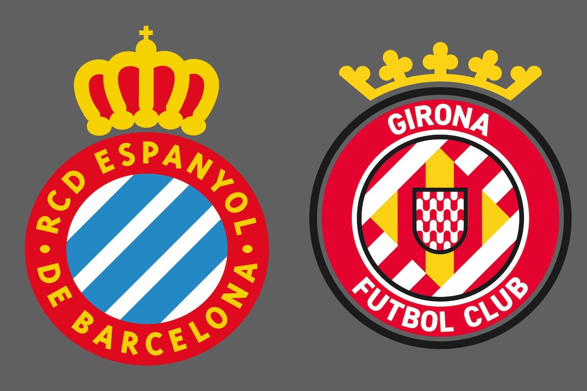 Espanyol y Girona disputaron uno de los encuentros de la jornada del fútbol español