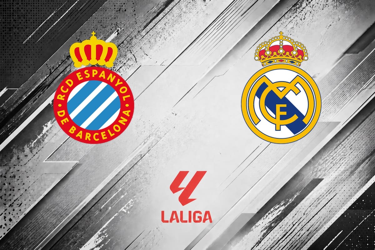 Espanyol y Real Madrid disputaron uno de los encuentros de la jornada del fútbol español