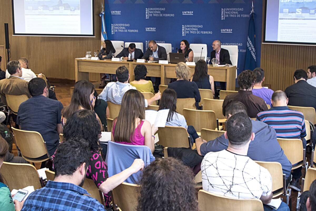 Especialistas internacionales debatieron en la Untref sobre la seguridad pública