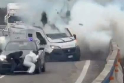 Espectacular asalto en Lecce