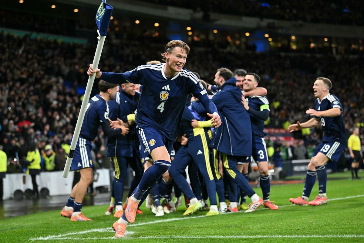 ¡Espectacular! Escocia, cómplice de la épica, viaja al Mundial