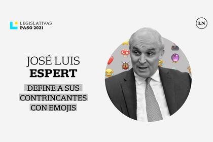 Espert define a sus contrincantes con emojis