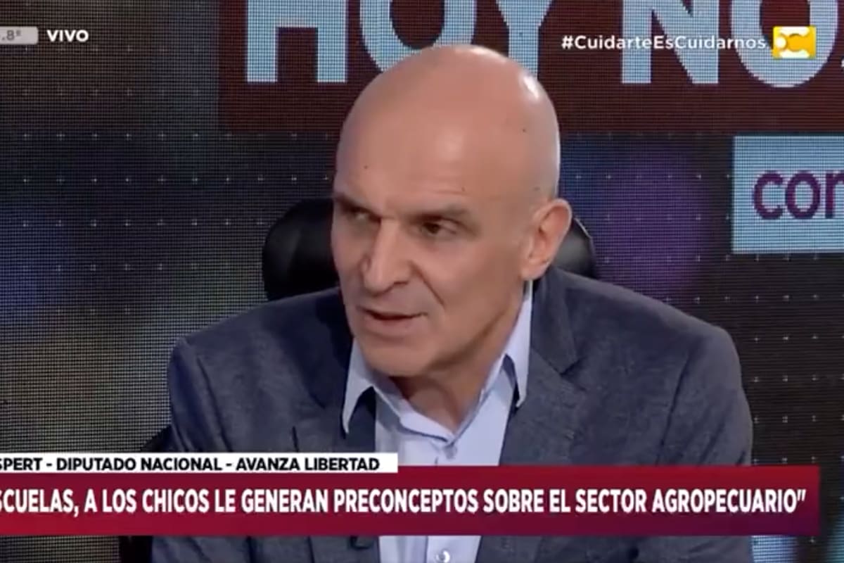 Espert fue crítico sobre la dirigencia agropecuaria