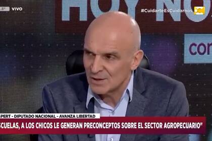 Espert fue crítico sobre la dirigencia agropecuaria
