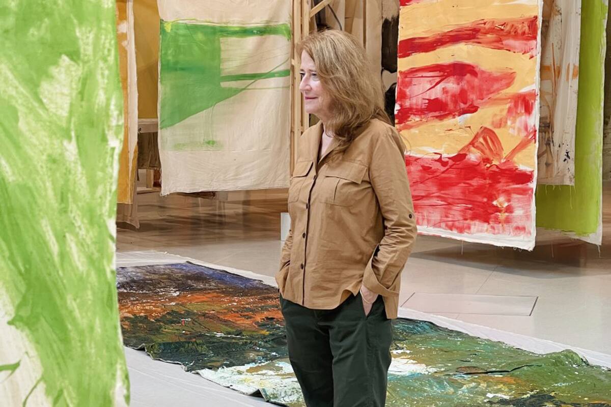 Esposición de Vivian Suter en el Palacio de Velázquez, Museo Nacional Centro de Arte Reina Sofía