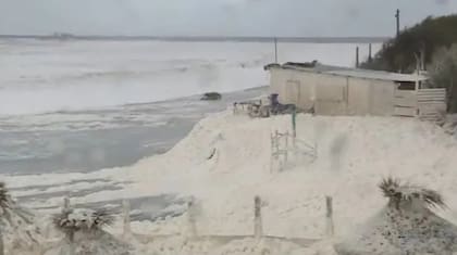 Espuma en Quequén
