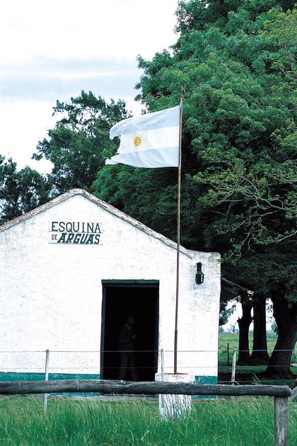 Está en la estancia El Durazno, en el partido de Coronel Vidal