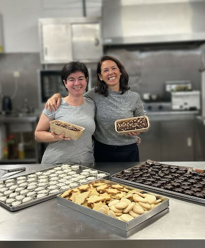 Esquivel y Prestes, las dos argentinas que se asociaron en Portugal.