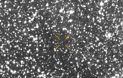 Esta animación muestra las observaciones del cometa 3I/ATLAS cuando fue descubierto el 1 de julio de 2025