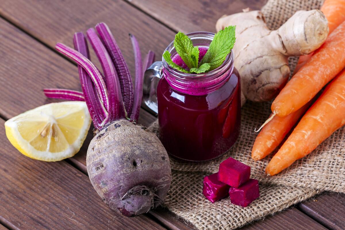 Esta bebida está hecha de ingredientes completamente naturales.