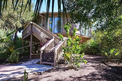 Esta casa del árbol en Florida es a prueba de huracanes y tiene un diseño peculiar