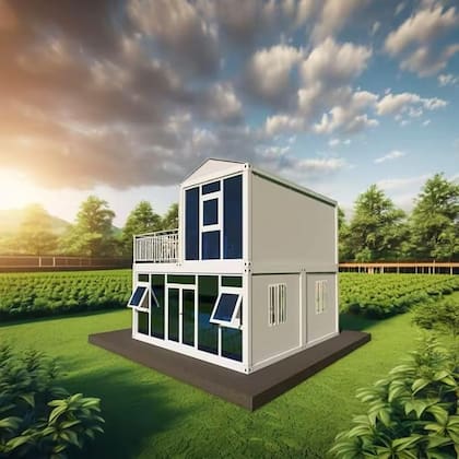 Esta casa prefabricada es resistente al fuego, la lluvia y los terremotos (amazon.com)
