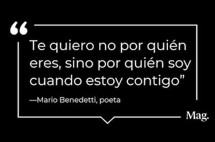 Esta cita del día de Mario Benedetti nos invita a reflexionar lo que realmente significa estar enamorado(a). (Crédito: Mag)
