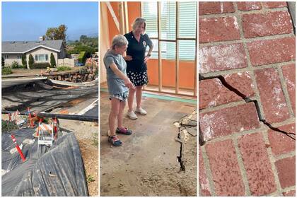 Esta ciudad de California se encuentra en estado de emergencia tras sufrir desplazamiento de tierra