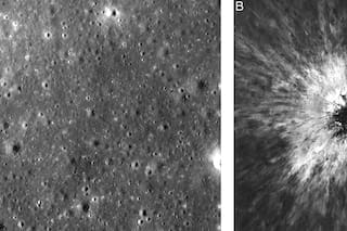 Sonda de la NASA descubre un enorme nuevo cráter en la Luna