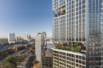 Está en Catalinas y es el tercer desarrollo diseñado por Norman Foster en la Argentina