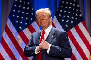 Esta es la aprobación de Trump antes de asumir en enero de 2025 (Foto AP/Alex Brandon)
