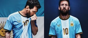 Así es la camiseta de la selección argentina para el partido despedida de Lionel Messi
