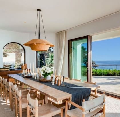 Esta es la cosina de la nueva mansión de Kim Kardashian en Malibu
