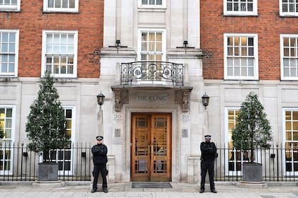 Esta es la London Clinic, donde Kate se operó en enero pasado y donde estuvo internada 13 días. Esta semana se habló de una filtración en el informe de salud de la princesa de Gales.