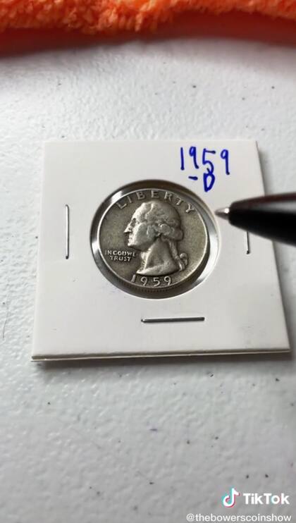 Esta es la moneda de 25 centavos que puede valer hasta 7000 dólares