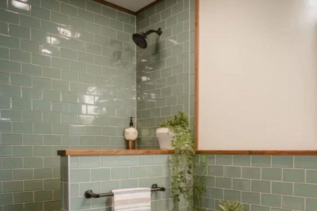 Esta es la última tendencia en los baños de hogares (Foto: Pinterest)