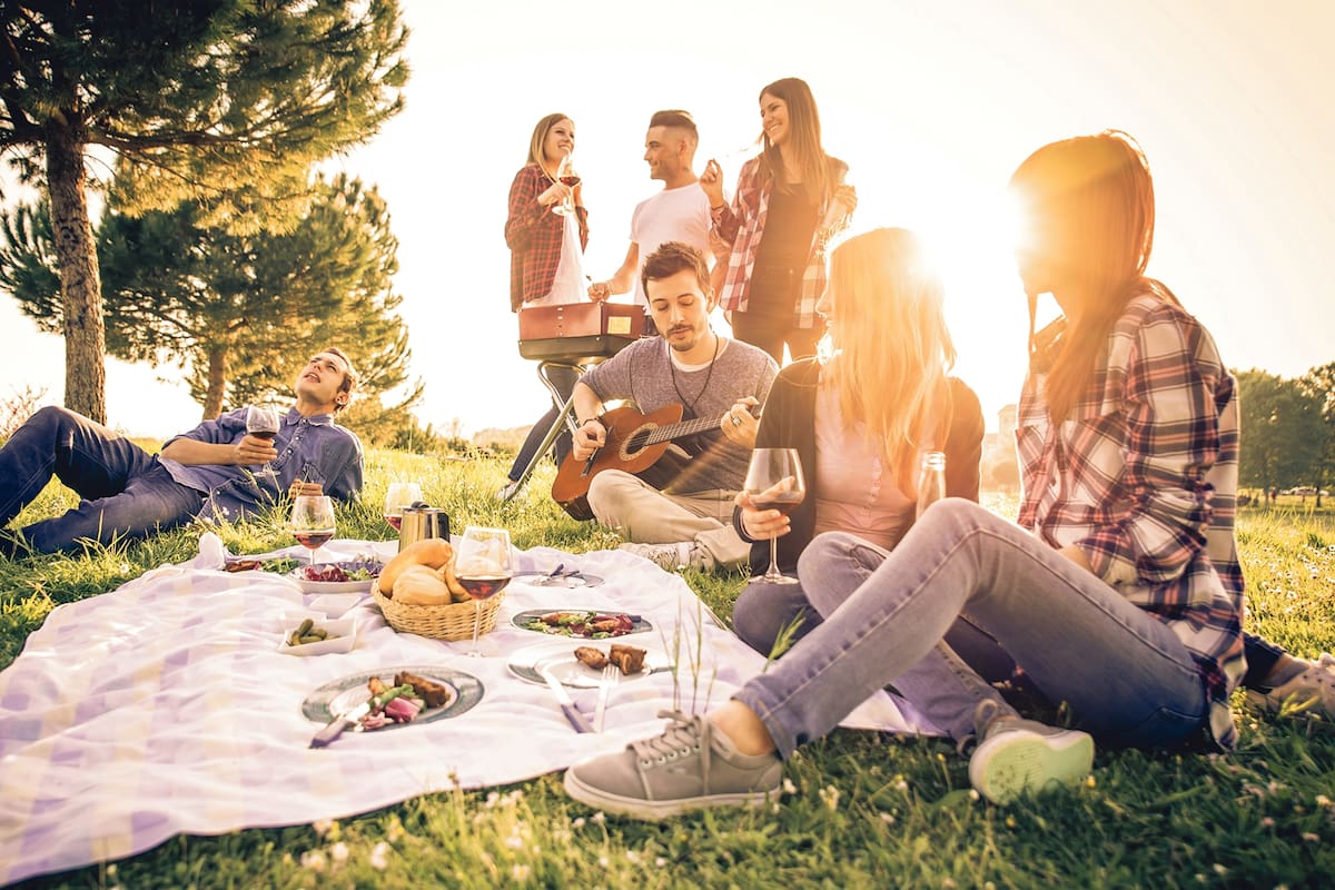 Esta es una época ideal para organizar un picnic entre amigos